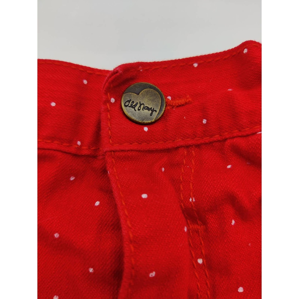 Girls 4T Cute Little Red Skirt With White Polka Dots Old Navy Size 4 Little Girl - Picture 4 of 5